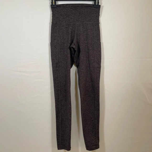 aerie Pants - Aerie heathered high waist full length leggings small long